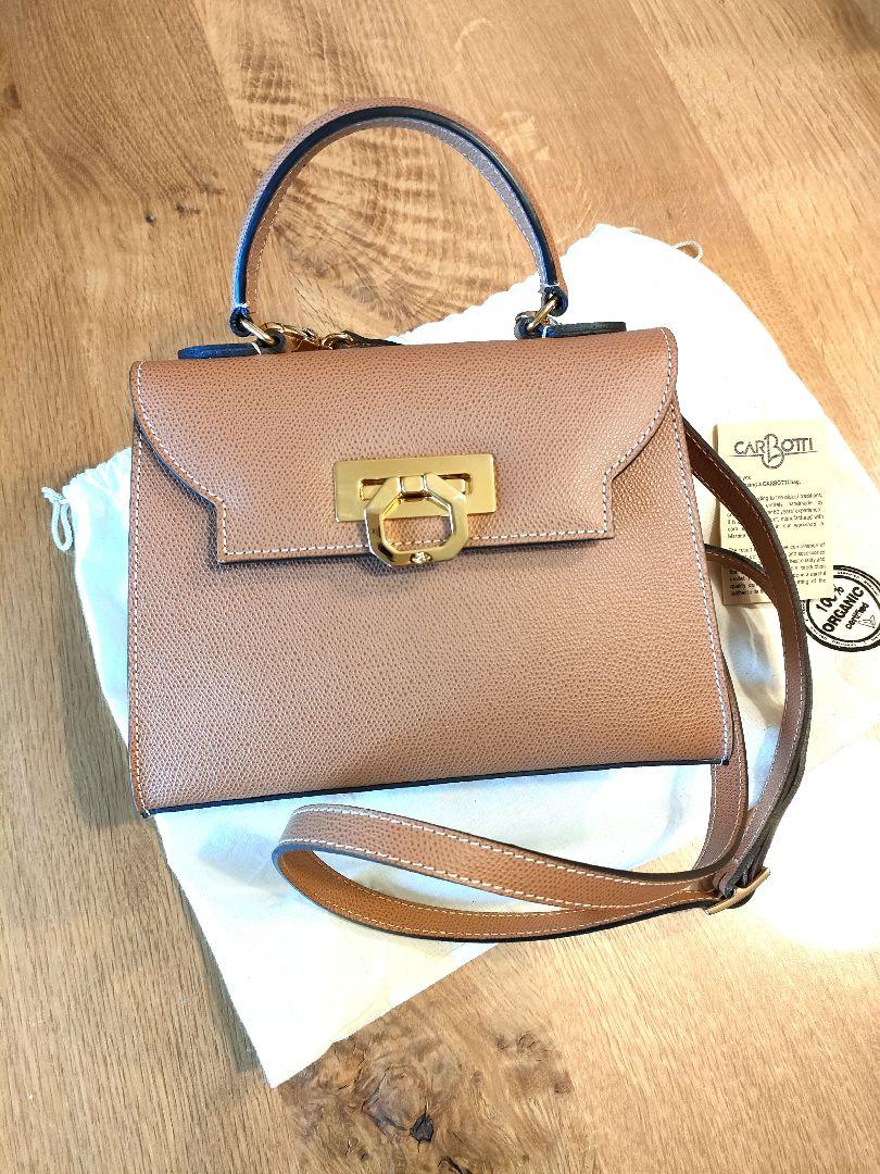 カルボッティ☆CARBOTTI ERIKA 445 TAN 美品