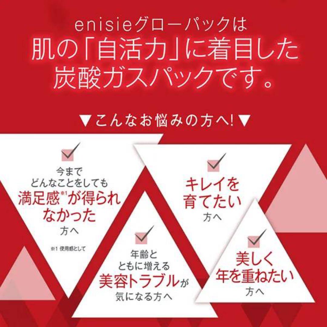 enisie エニシー グローパック 炭酸パック  10回分