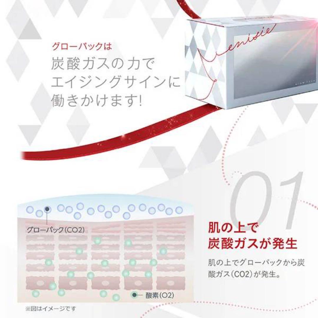 enisie エニシー グローパック 炭酸パック  10回分