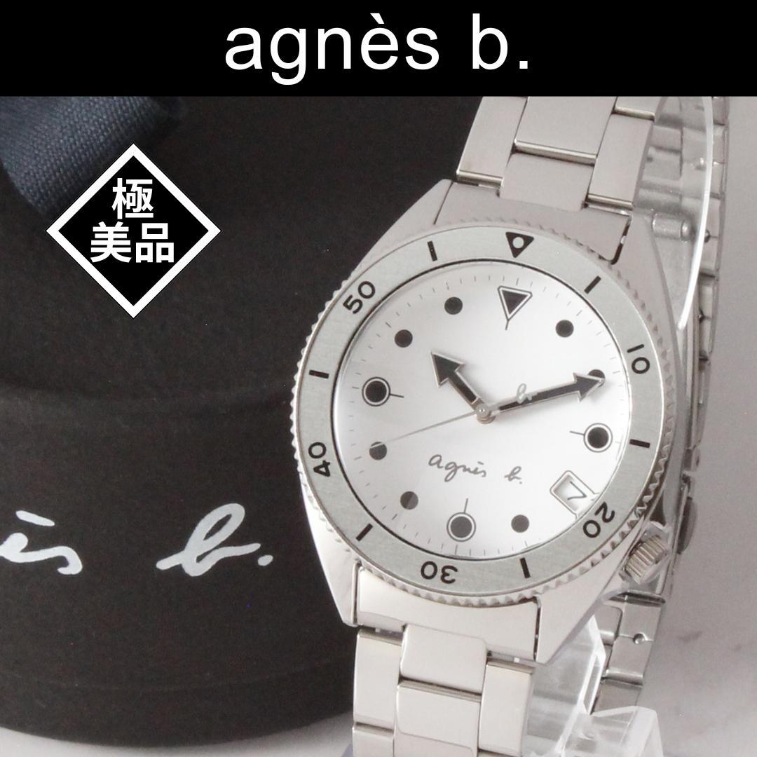 ✨極美品✨agnès b アニエスベー メンズ腕時計 ダイバーウォッチ