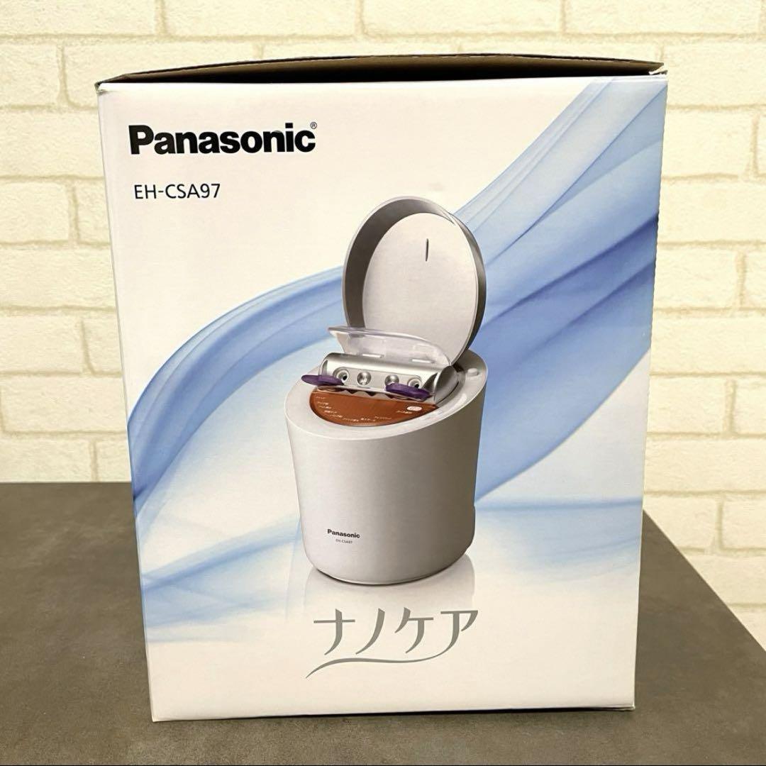 えつこ　パナソニック スチーマー　ナノケア EH-SA97-P