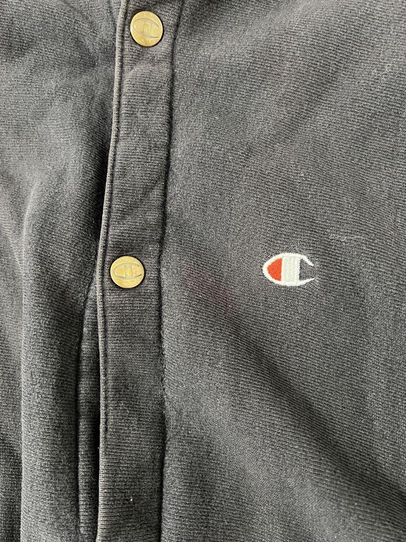 90s Champion リバースウィーブスナップカーディガン