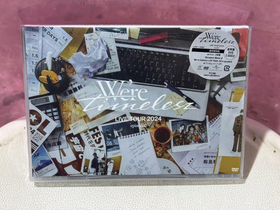 We're timelesz LIVE TOUR 2024 DVD 通常盤. - メルカリ