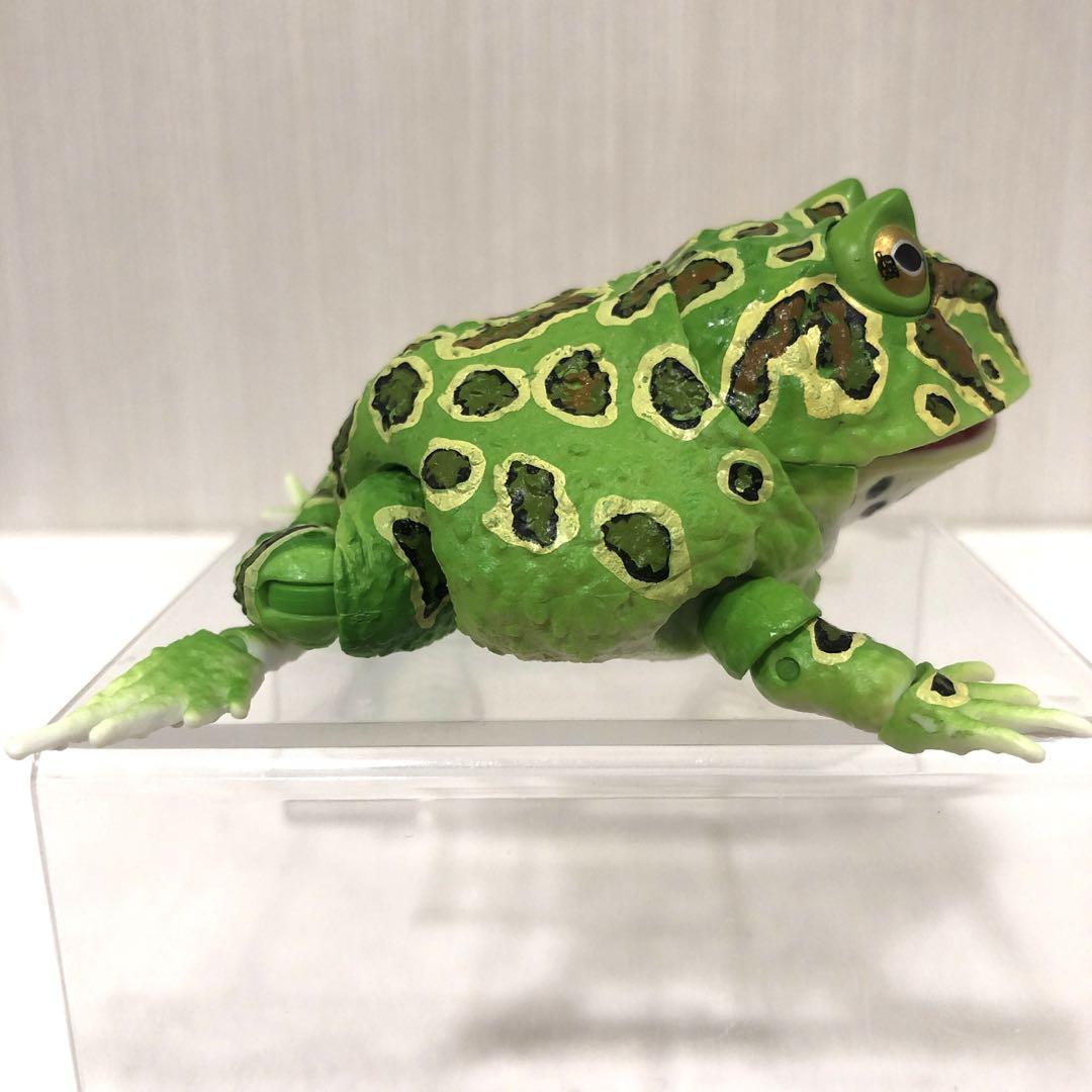 フィギュア 置物 ディスプレイ ベルツノガエル いきもの大図鑑