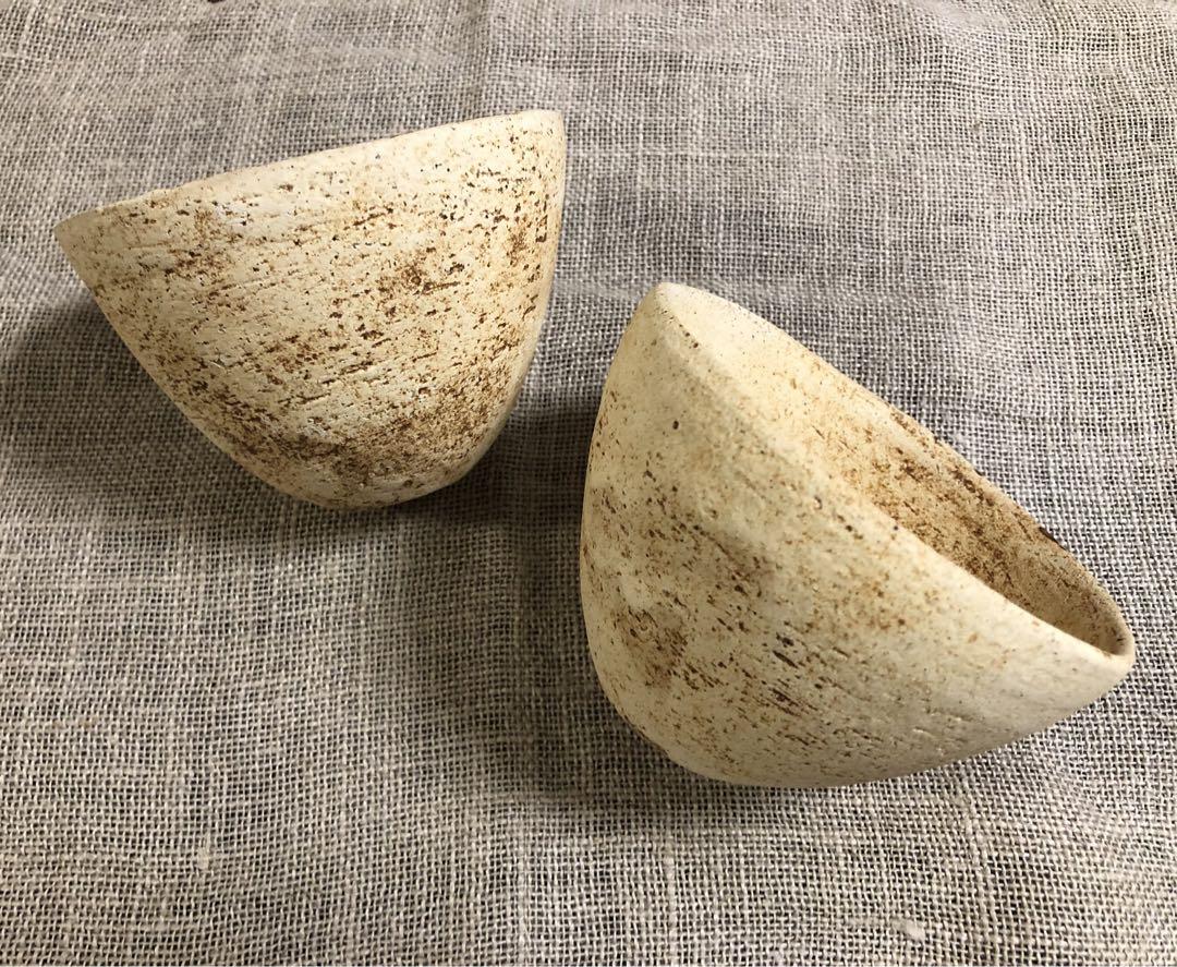 岡村友太郎 そば猪口 うさぎ カップ 作家もの