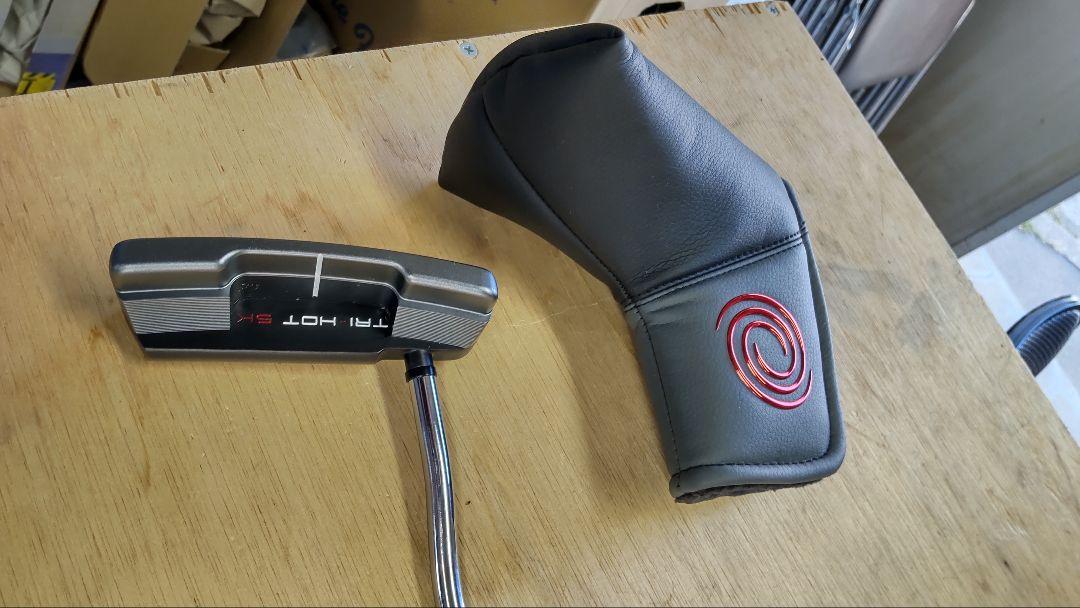 ODYSSEY トライホット 5K DW DB パター ヘッドカバー付き