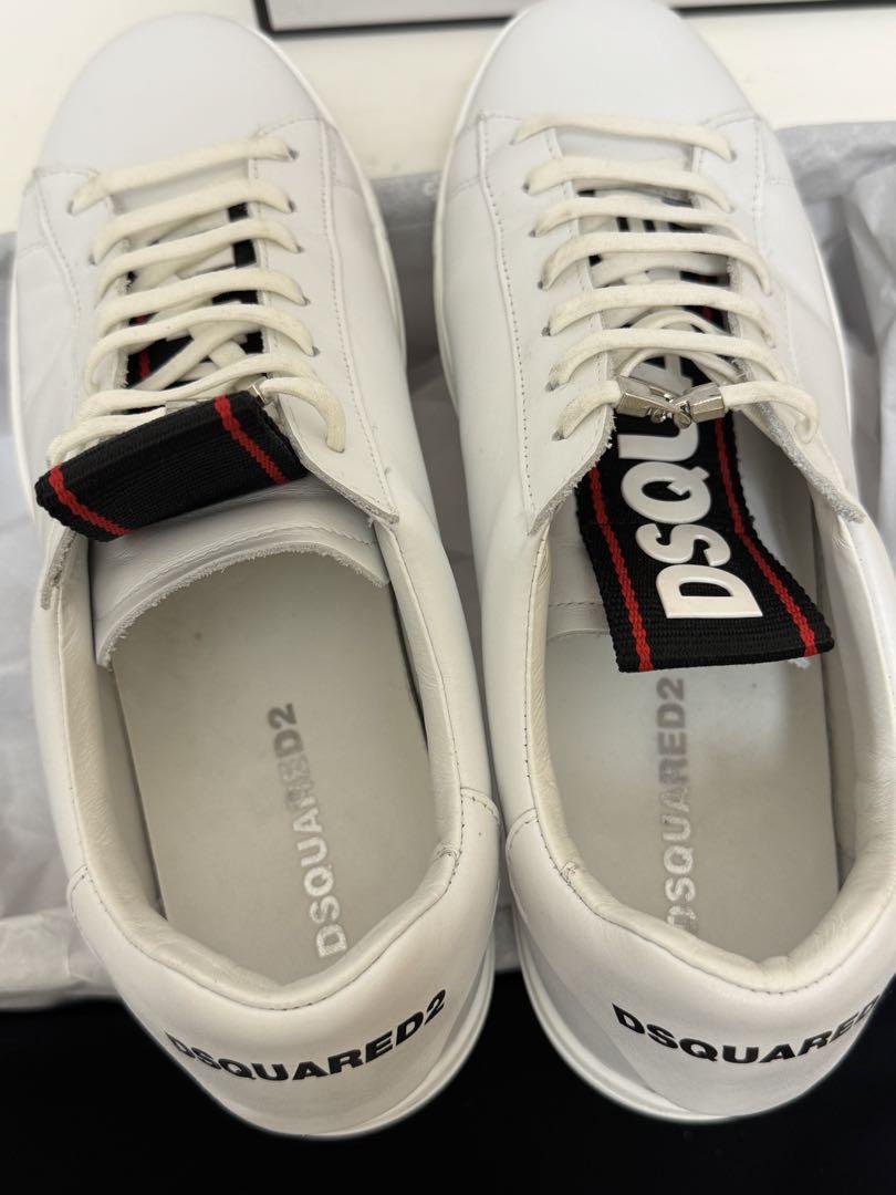 Wataru様】DSQUARED2 ホワイト スニーカー - メルカリ
