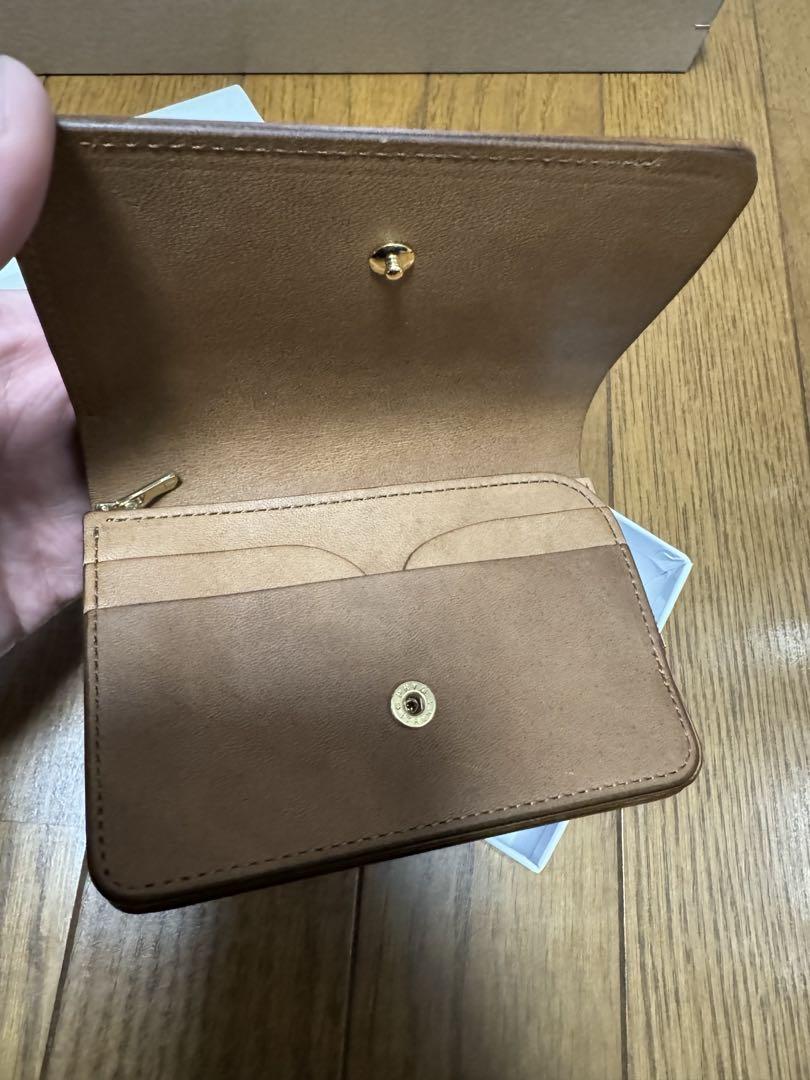 新品　フォルメ　forme　Short wallet　Cordovan　Navy