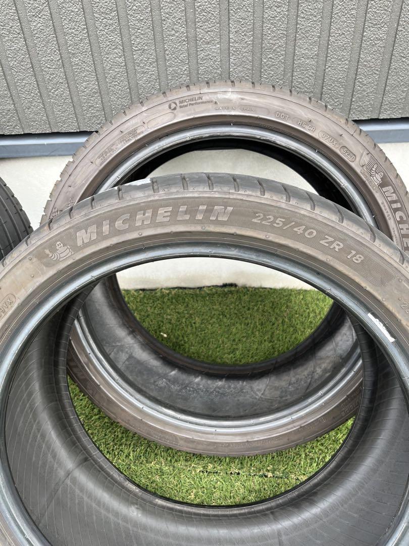 ①【送料無料、2本】225/40R18 ミシュラン