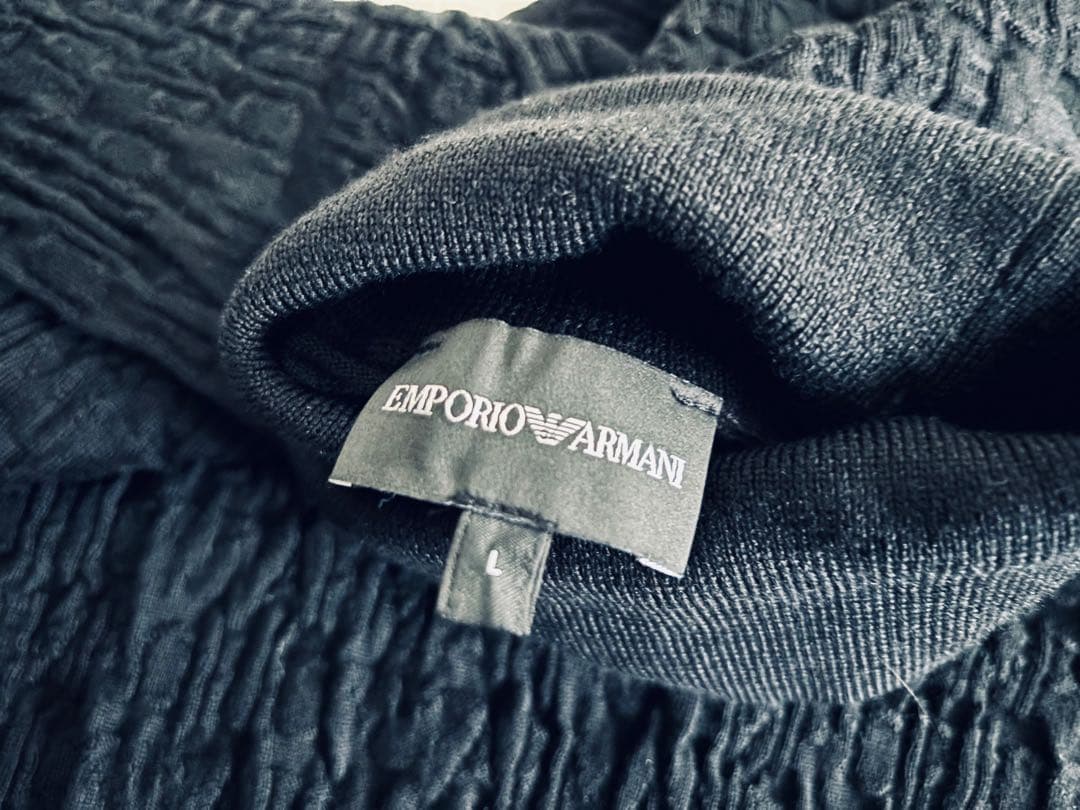 エンポリオアルマーニ タートルネック セーター ニット L エンポリオアルマーニ タートルネック セーター ニット L