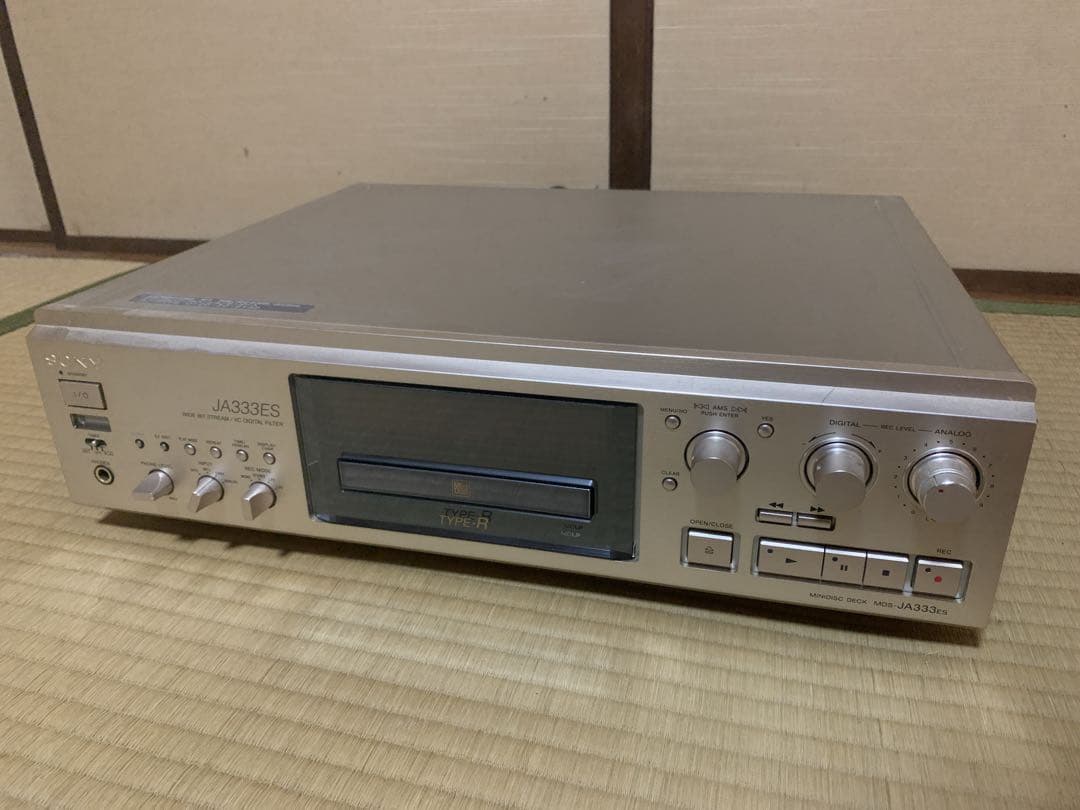 SONY MDS-JA333ES　MDデッキ