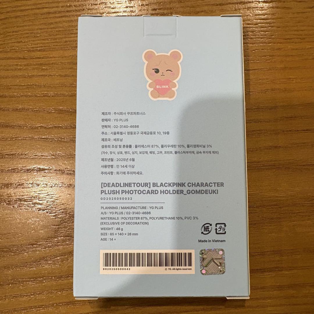 BLACKPINK ソウルコン コヤンコン MD フォトカードホルダー ジェニ
