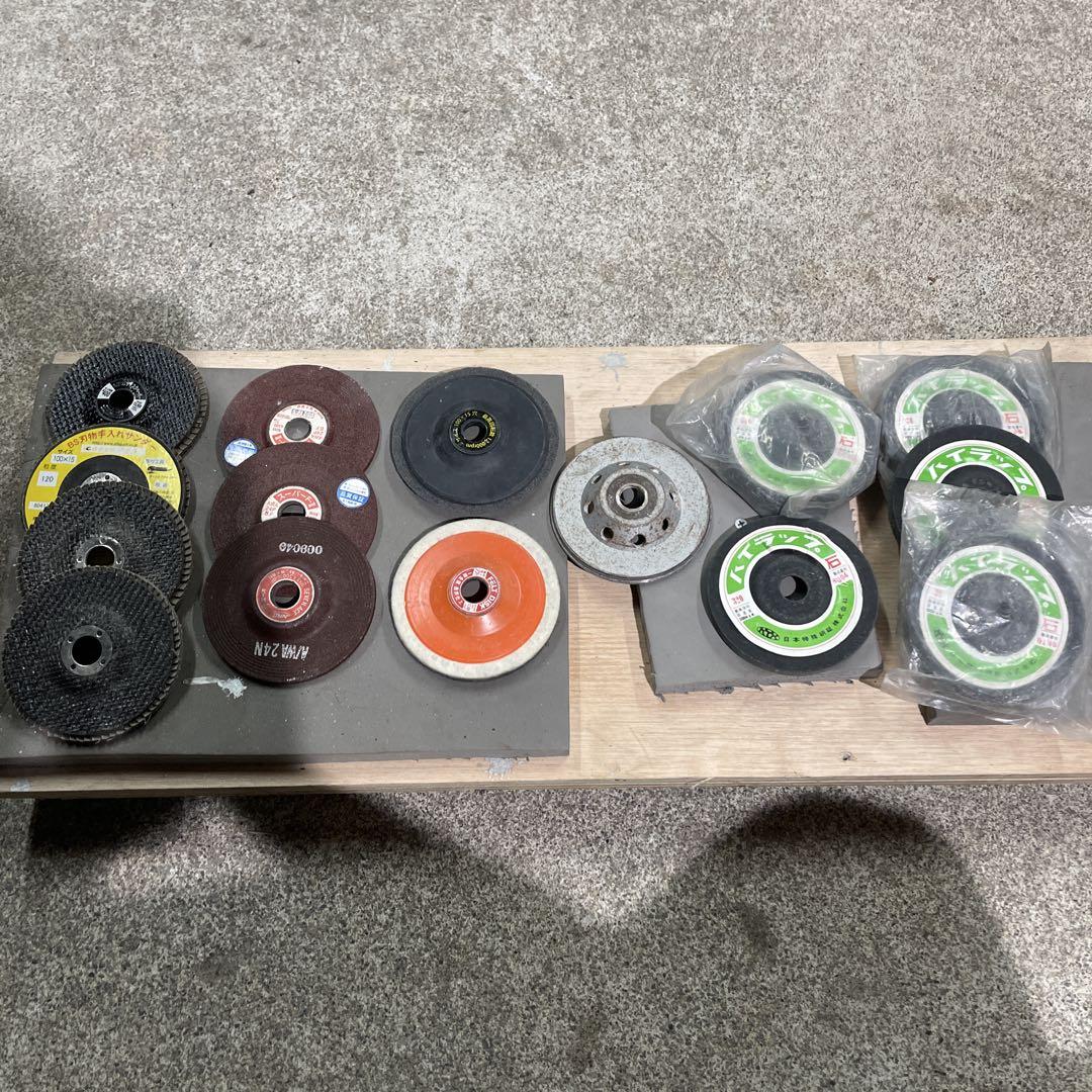 研磨ディスクセット 100mm ハイコーキ　マキタ　グライダー　サンダー