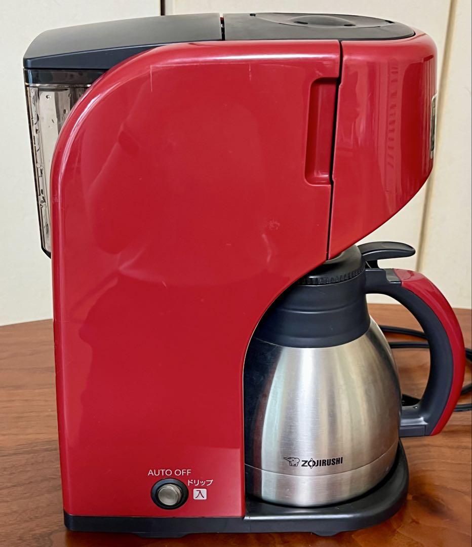 象印　コーヒーメーカー ec-kt50 レッド コーヒーメーカー 珈琲通 | 象印パーツダイレクト