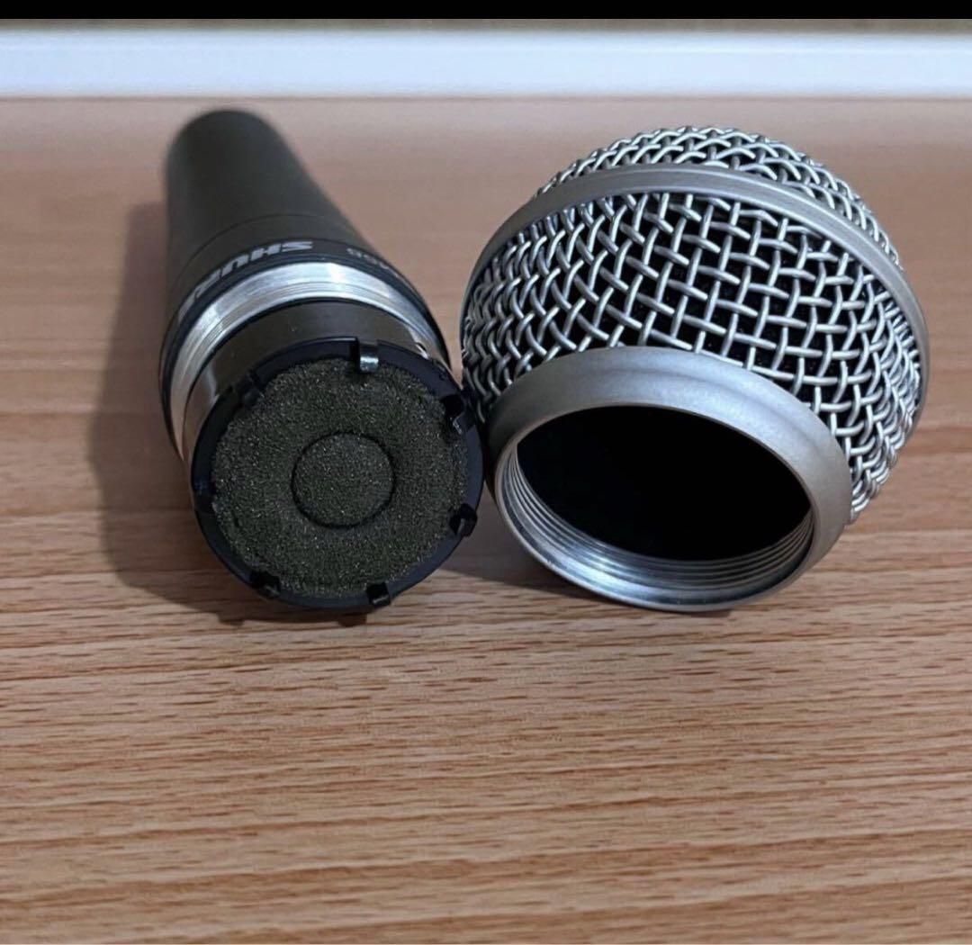【動作未確認】SHURE SM58 ダイナミックマイク シュア スイッチ無し