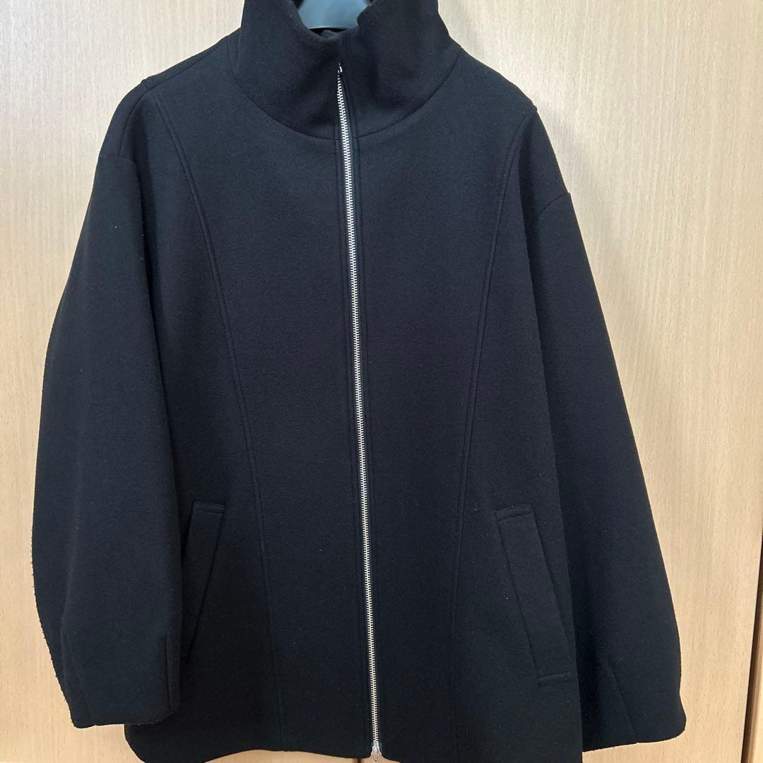 HARE ウーリーテックステンブルゾン　ブラック