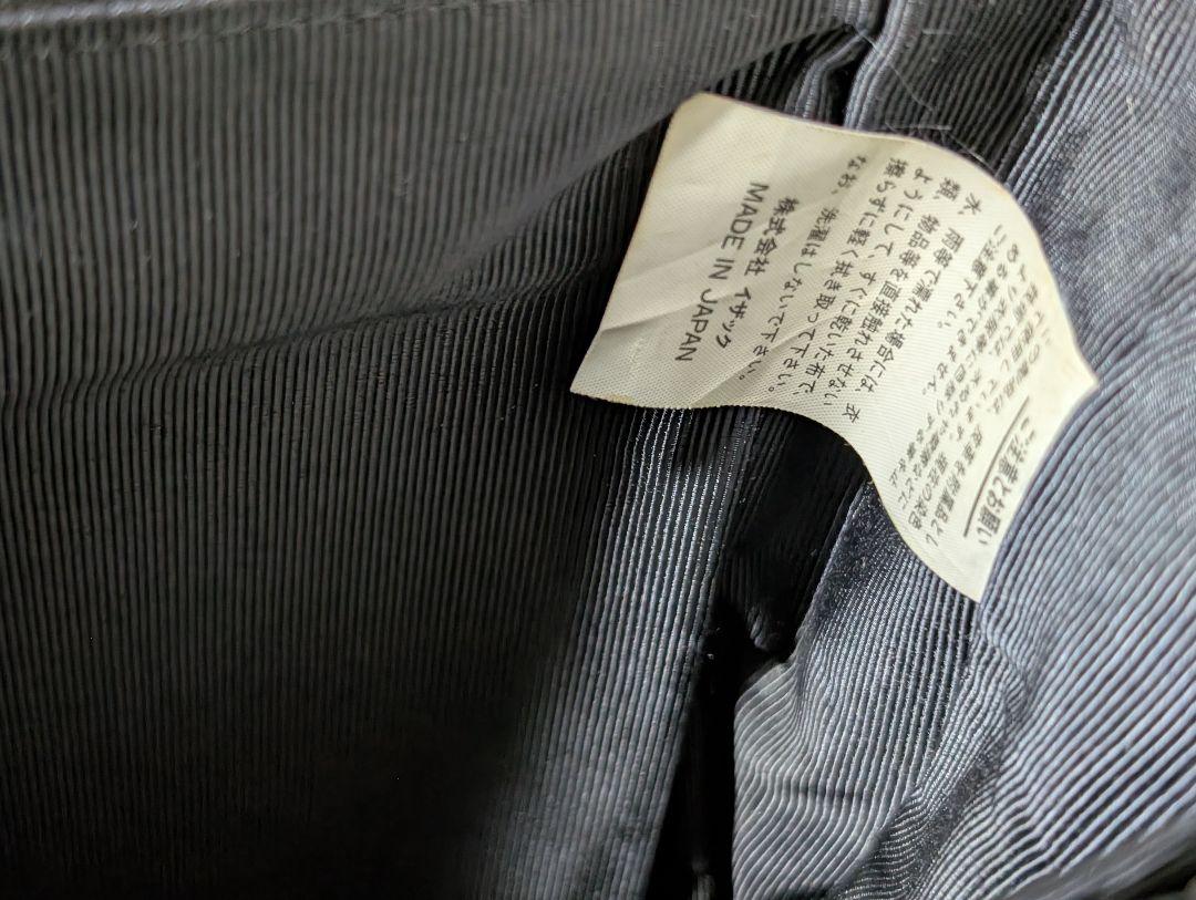 Y'saccs イザック ブラック レザービジネスバッグ Y's ワイズ　A4