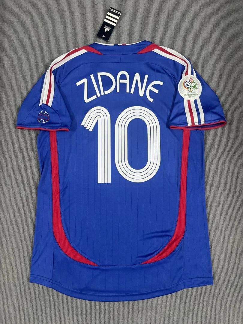 フランス代表　ユニフォーム　ジダン　ドイツw杯　ホーム