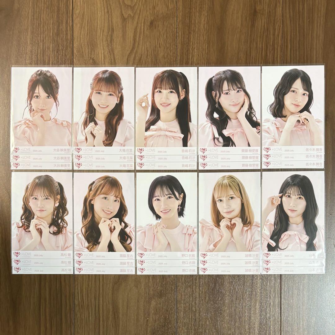 イコラブ とくべチュ、して MV衣装② 生写真 フルコンプ