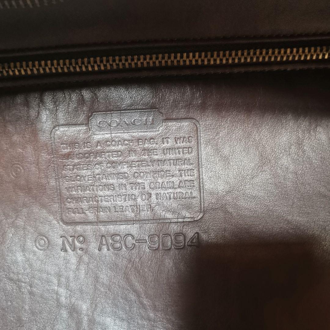 COACH トートバッグ 9094 オールドコーチ USA A4 肩がけ可 本革