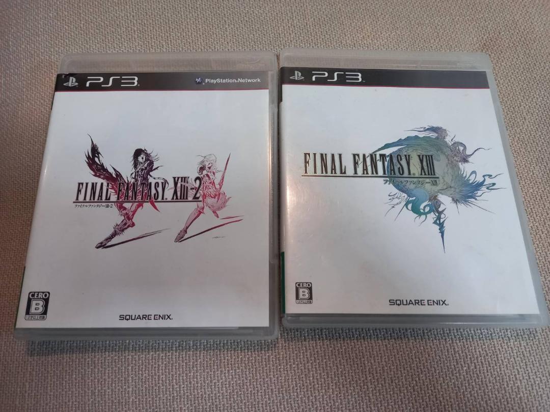 ファイナルファンタジー XIII XIII-2 2本 PS3 FF13