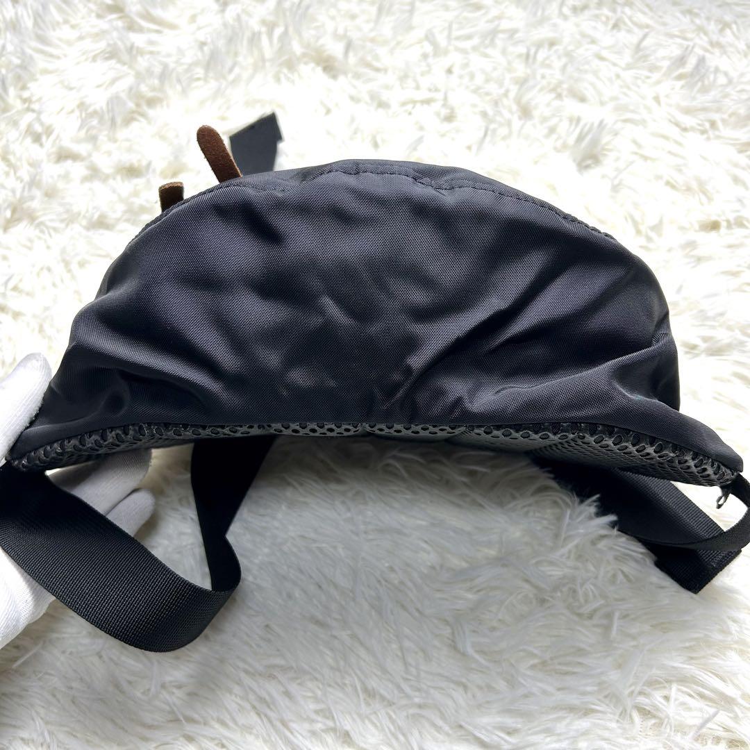 【美品】グレゴリー 旧ロゴ ウエストポーチ テールメイト ブラック XS