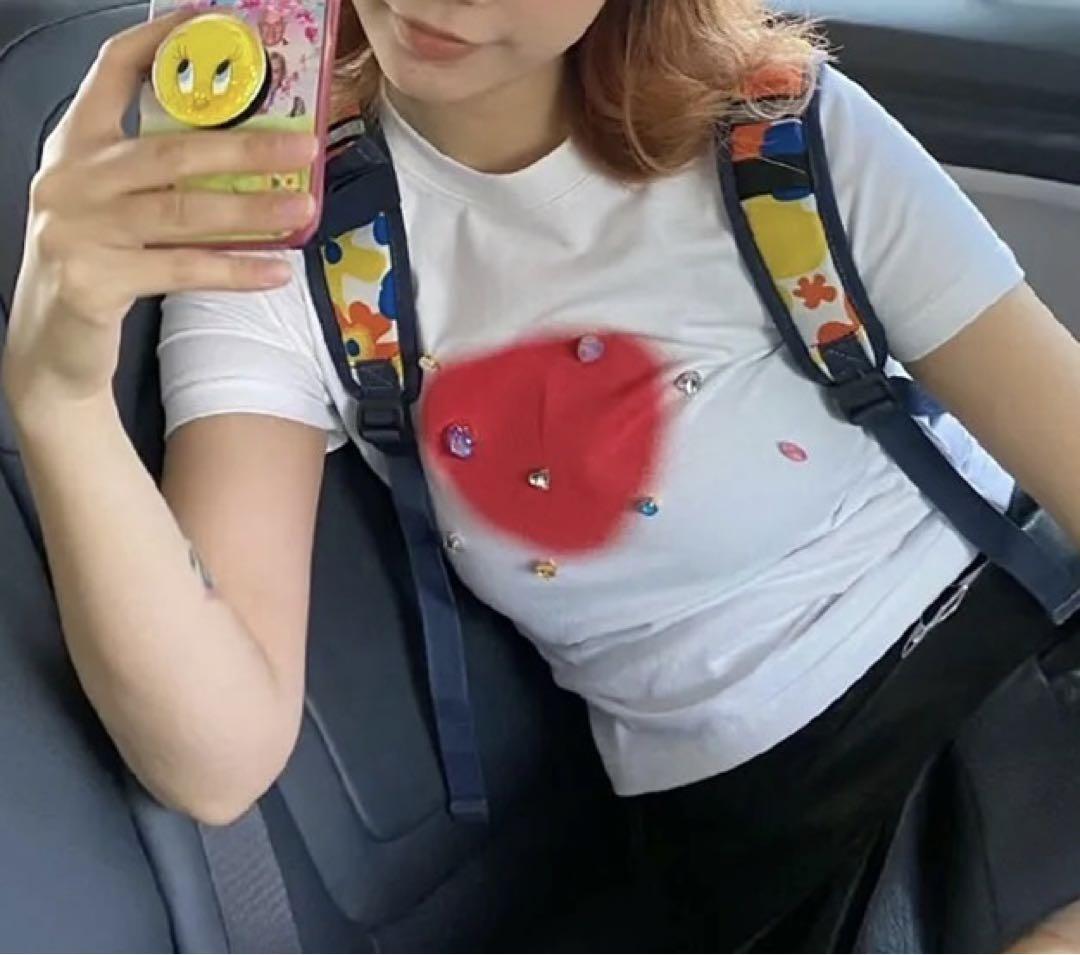 Burberry♡レアキュートTシャツ 海外ガール Y2K フェアリー