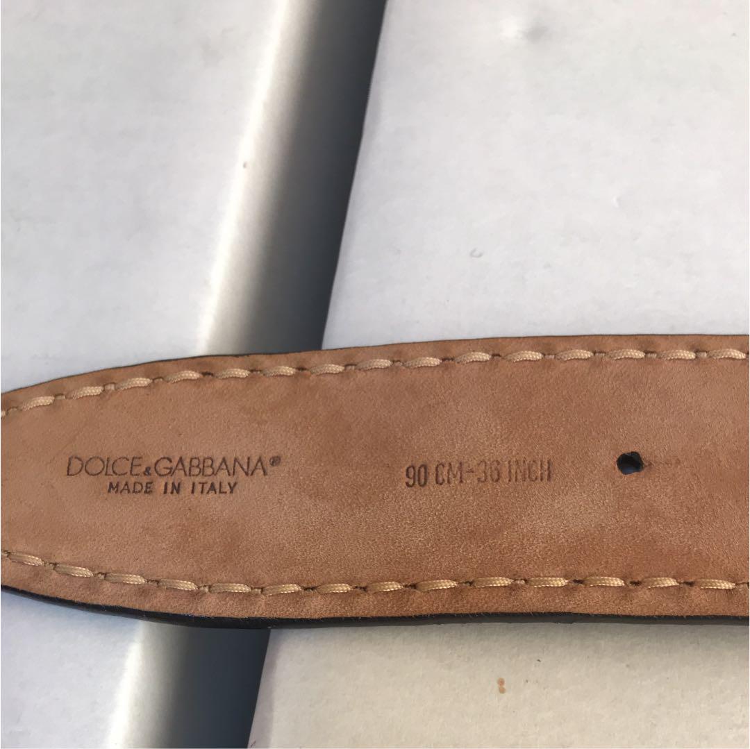 新品未使用 DOLCE&GABBANA ドルチェ&ガッバーナ ベルト 90cm