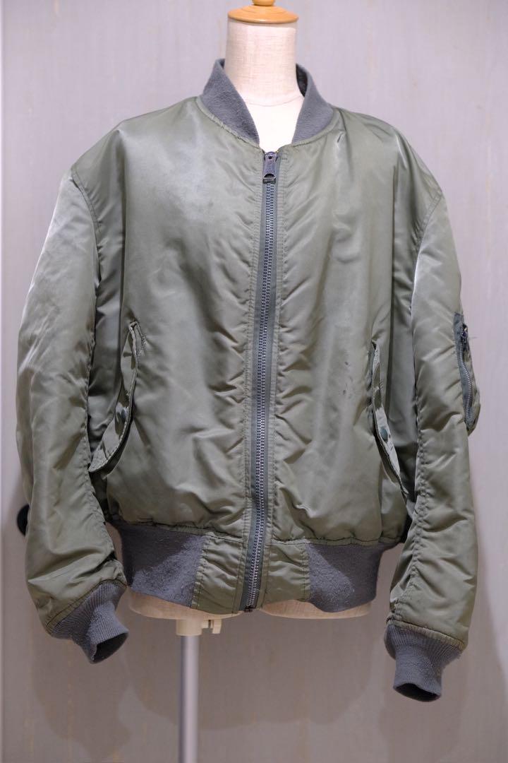 アルファ MA-1 フライトジャケット XL 80s 後期