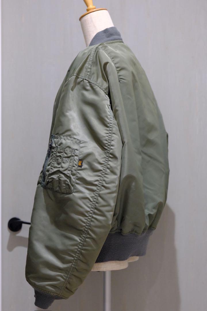 アルファ MA-1 フライトジャケット XL 80s 後期
