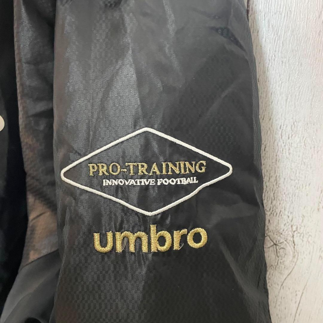 umbro 90s ピステ ナイロン プルオーバー 中綿 ブラック Ｌ 90s UMBRO アンブロ ピステ プルオーバー ナイロンジャケット