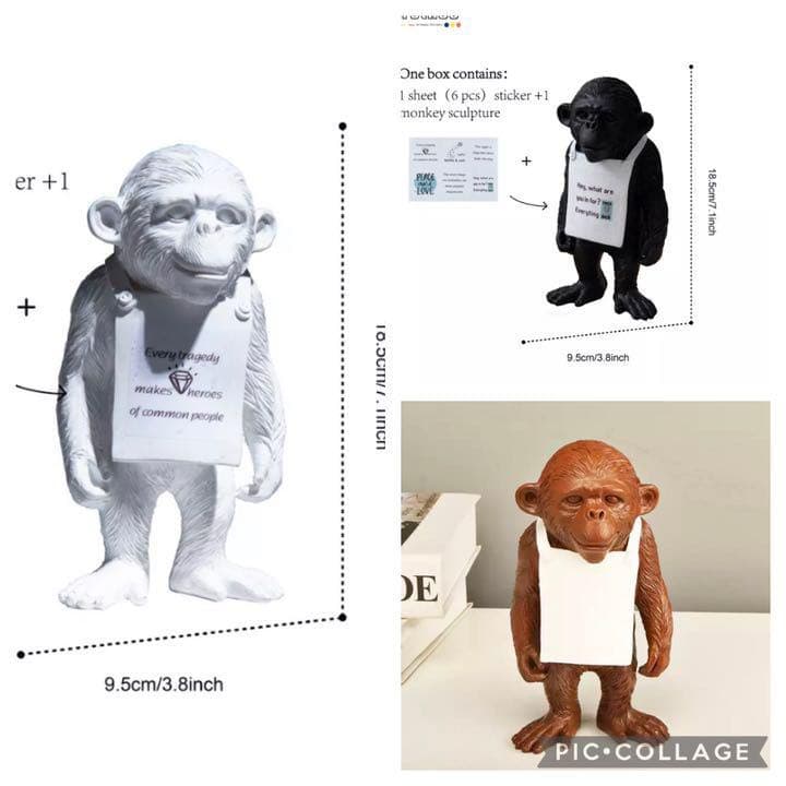 ☆日本の職人技☆ オブジェ バンクシー 置物 かっこいい 30cm 置物