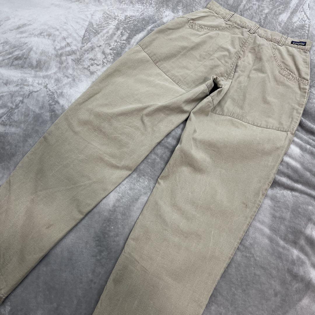 パタゴニア　ダブルニー　ワークパンツ　ペインターパンツ　コットン　古着