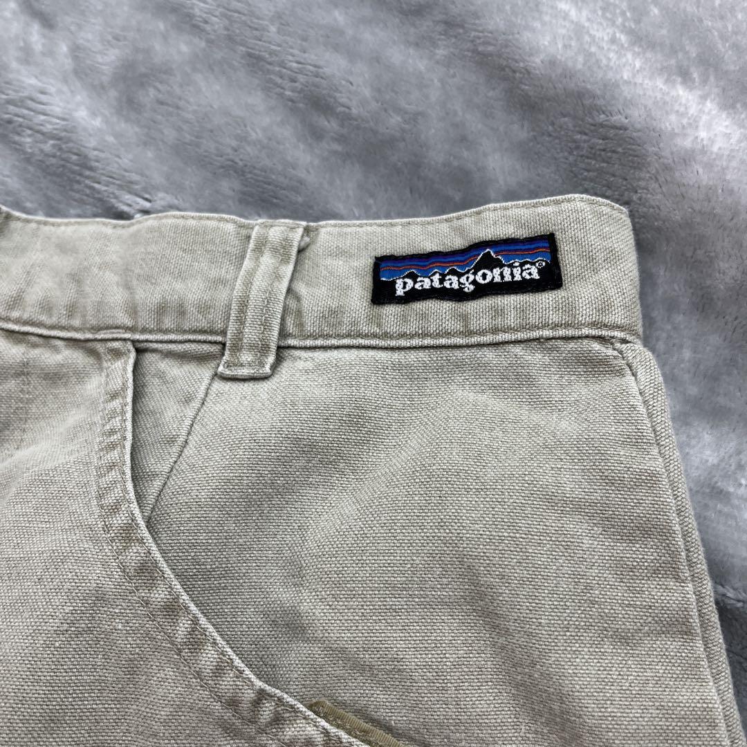 パタゴニア　ダブルニー　ワークパンツ　ペインターパンツ　コットン　古着