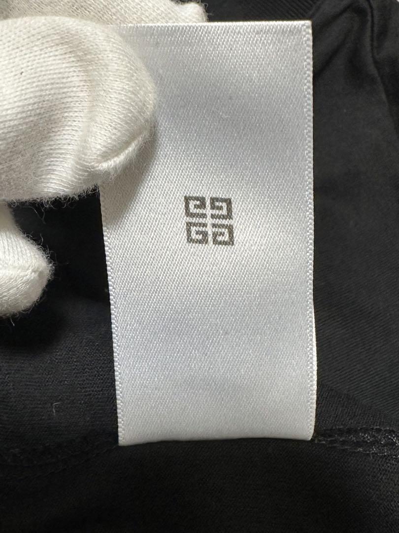 GIVENCHY ジバンシー ロゴ リバース スリムTシャツ コットン