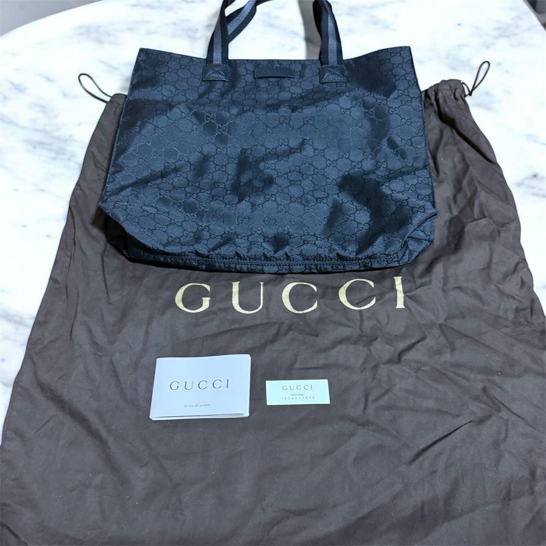 GUCCI GG柄　トートバッグ