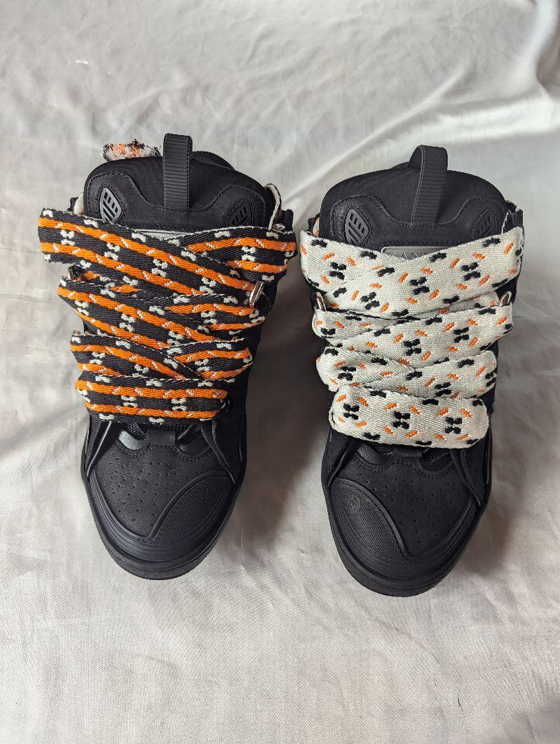大人気！！　LANVIN CURB SNEAKERS スニーカー　ブラック　41