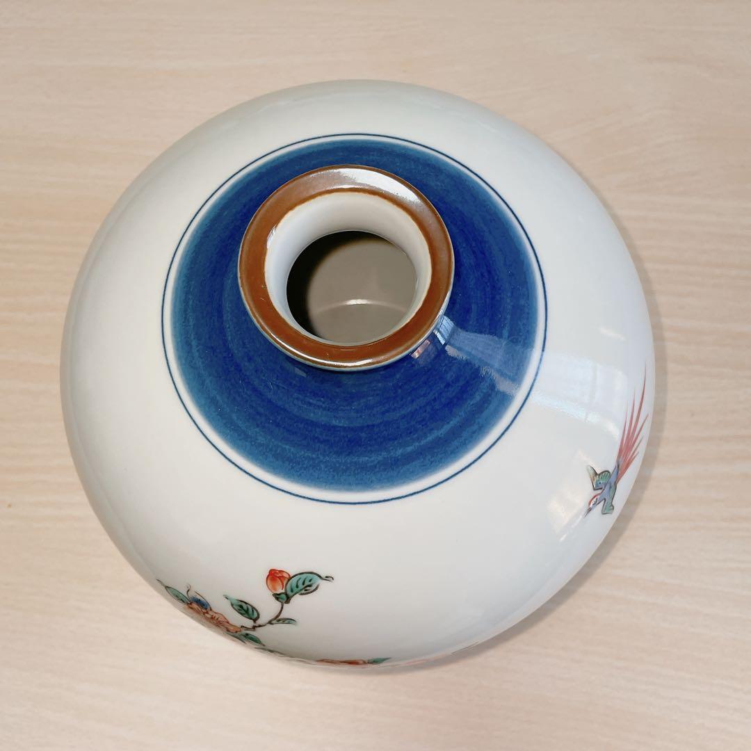 岩尾磁器工業 対山窯 花瓶　木箱付 岩尾磁器工業 対山窯 花瓶 木箱付 - メルカリ
