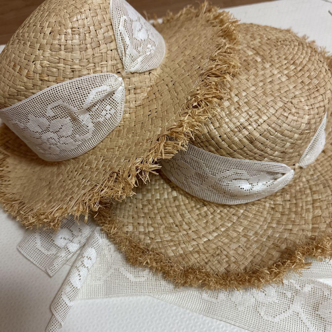 ほぼ未使用】SÜB suess Straw Hat 親子セット