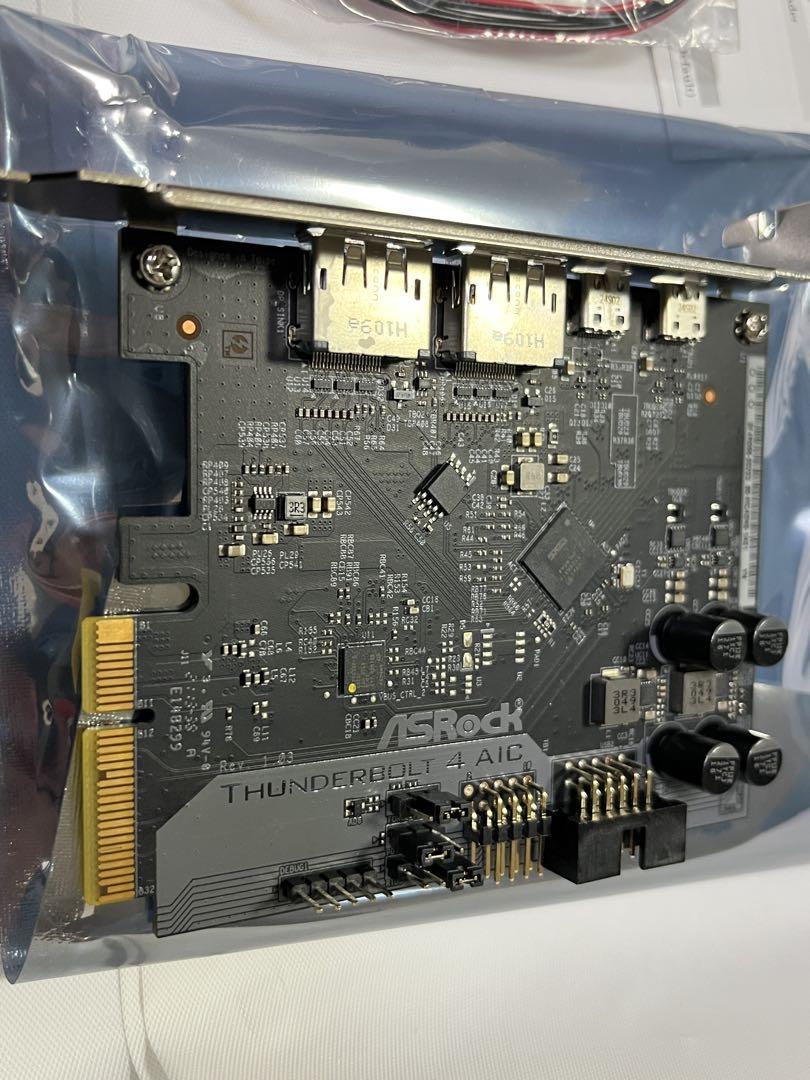 拡張カード ASRock Thunderbolt 4 AIC