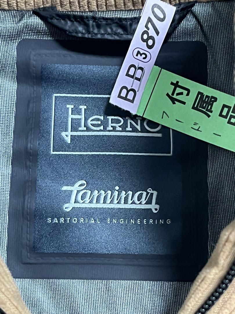 HERNO laminar コーデュロイ　ダウン