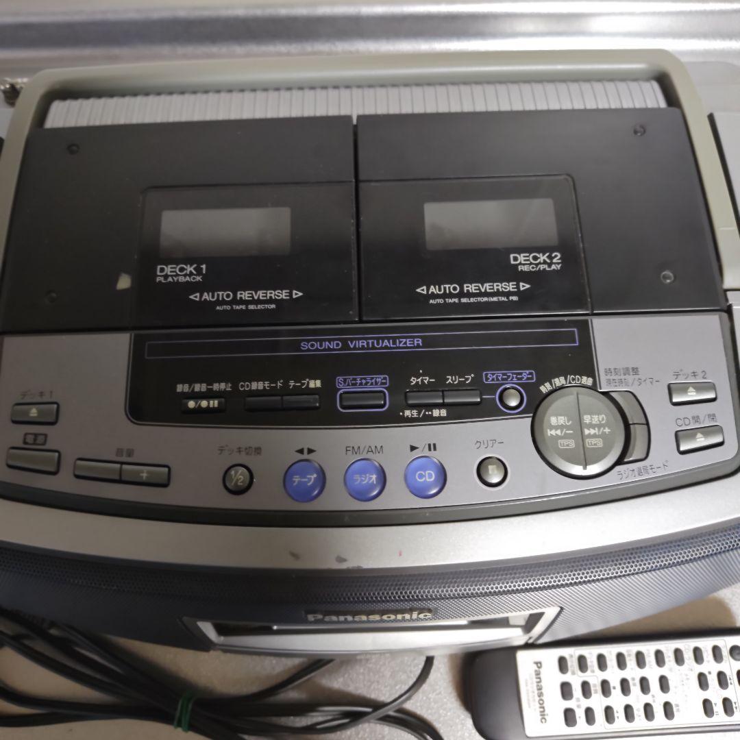 ポータブルCDラジカセ Panasonic パナソニック RX-ED55 - メルカリ