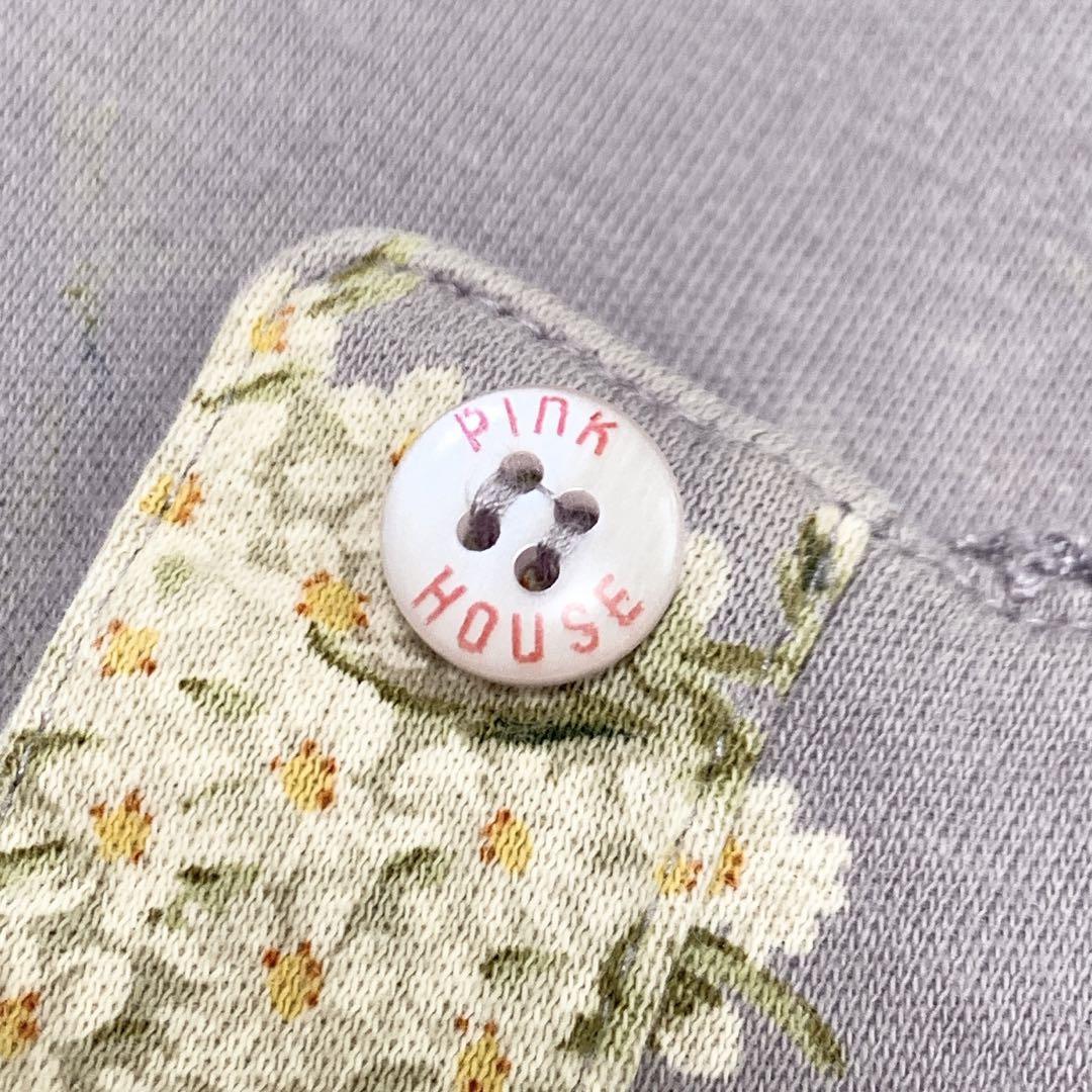 美品】ピンクハウス＊フラワーブーケ 総柄 ワンピース M ルーム