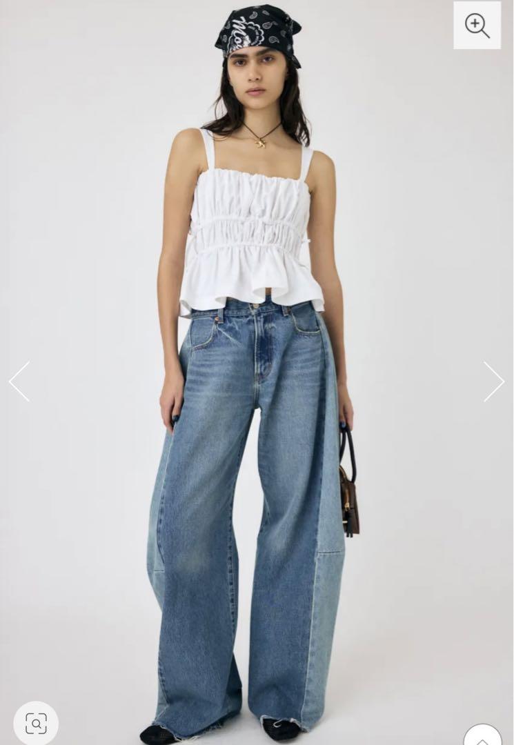 【新品】moussy  RIBBON GABBYキャミトップス