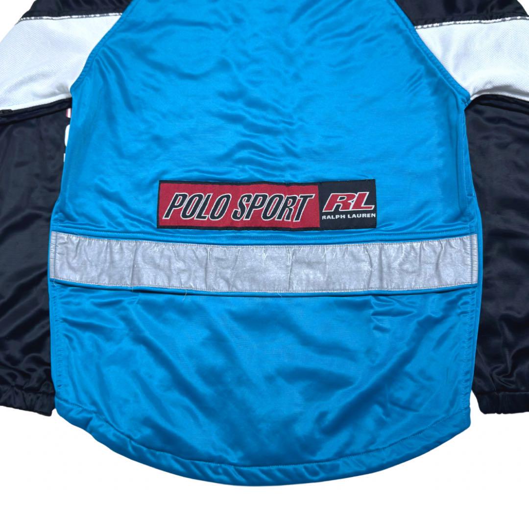 古着 90s polo sport サイクリングジャケット トラックジャケット