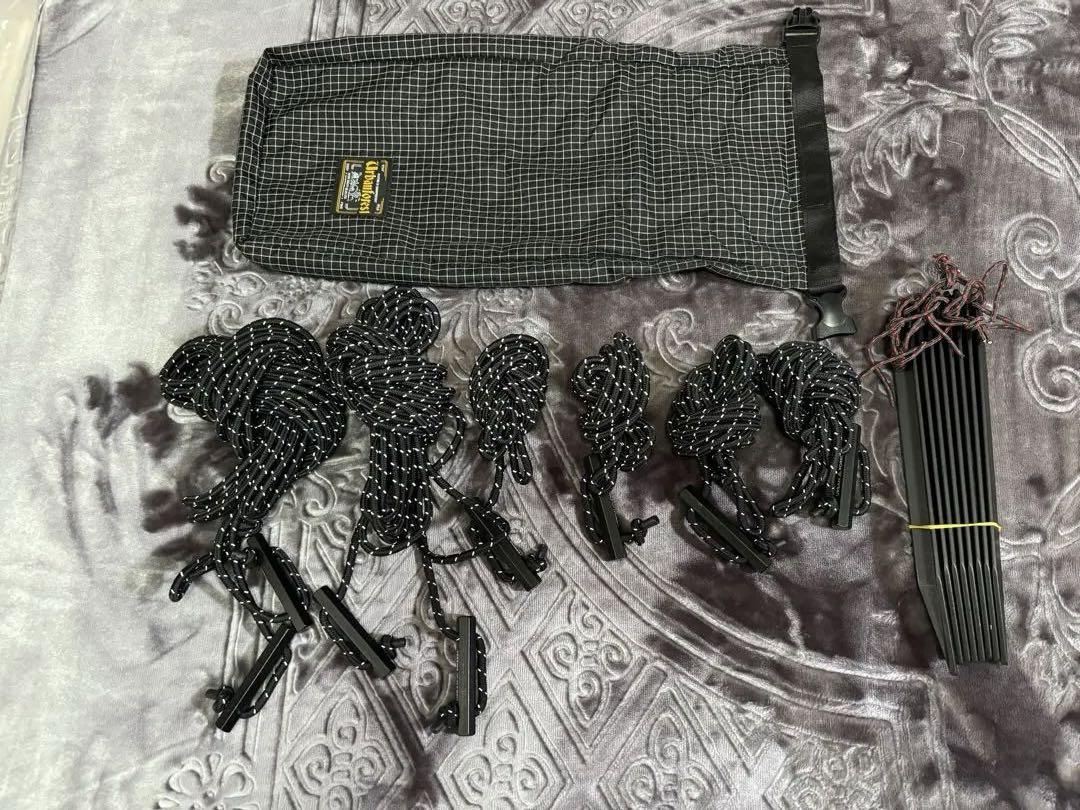 【美品】アーバンフォレスト タープ フルセット ブラック 幕男