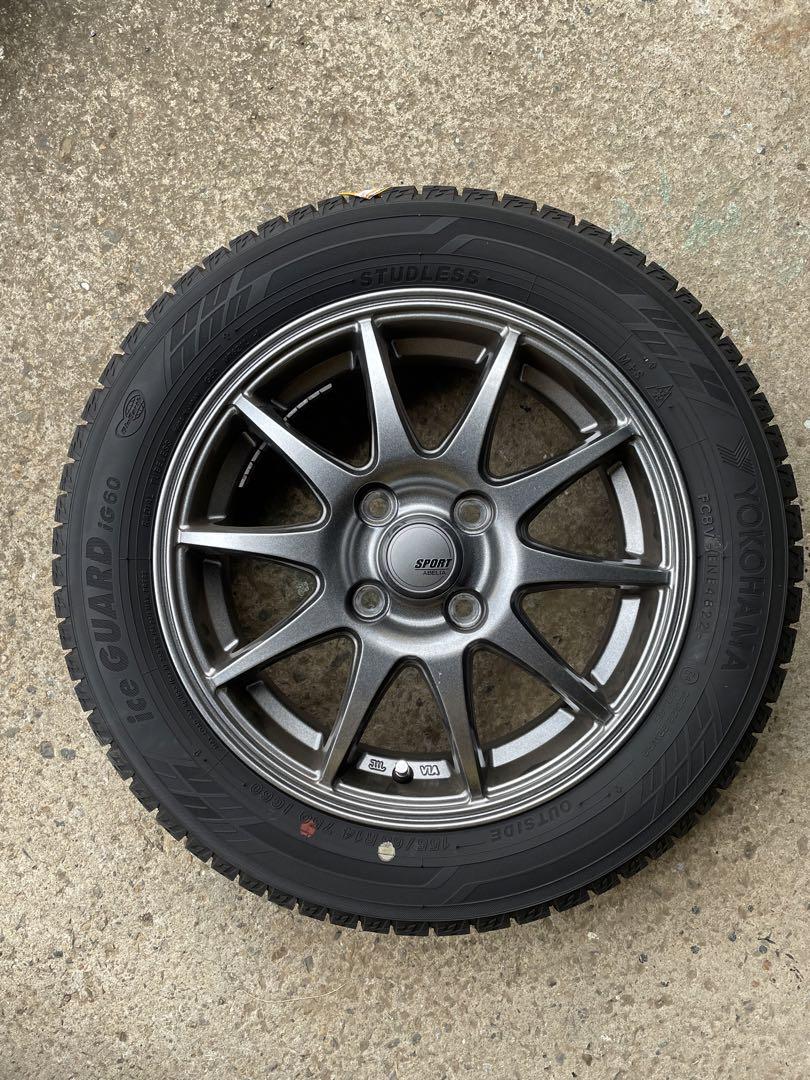 ②155/65R14 スタッドレスアルミセット２本