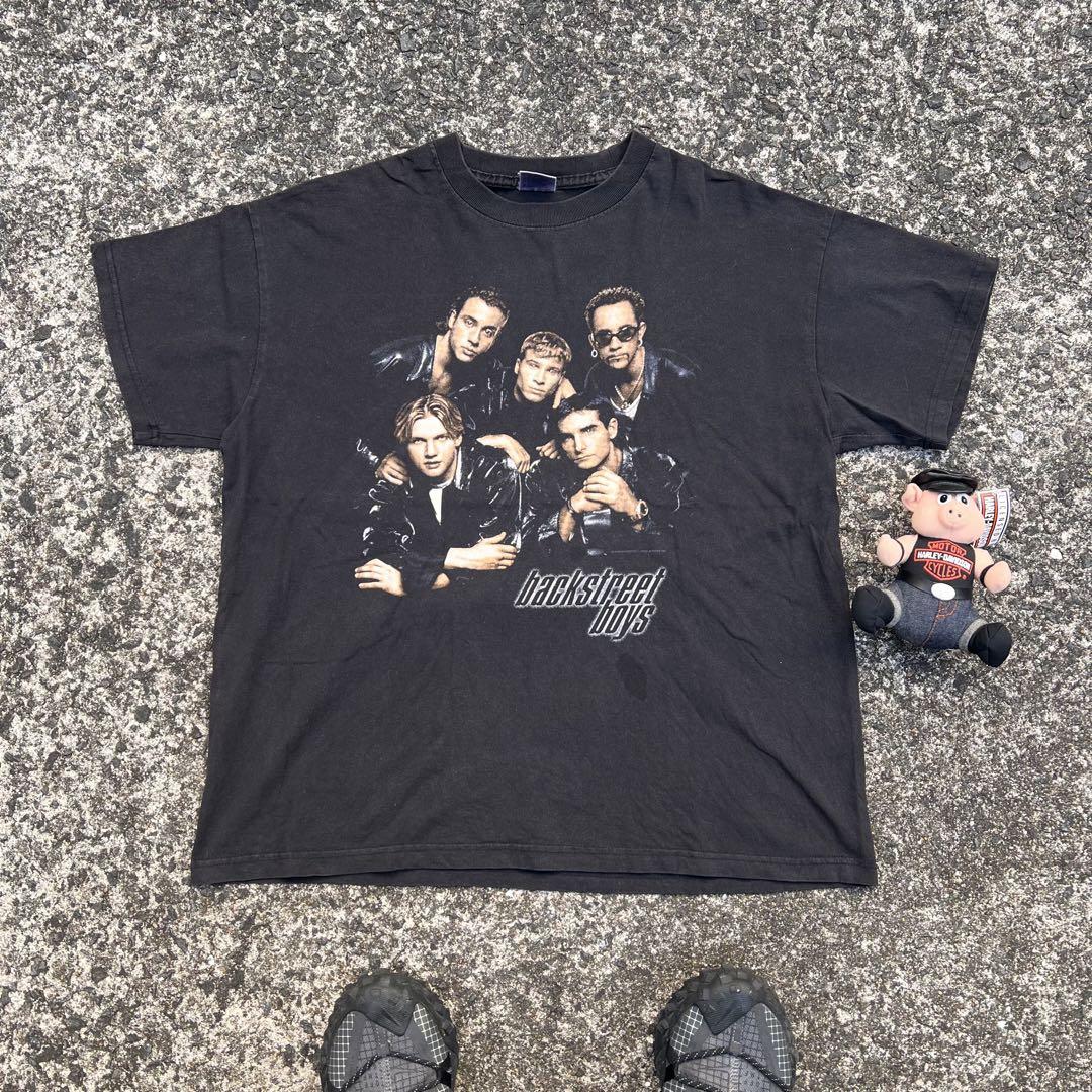 希少 バックストリート・ボーイズ バレンシアガ 元ネタ ビンテージtシャツ