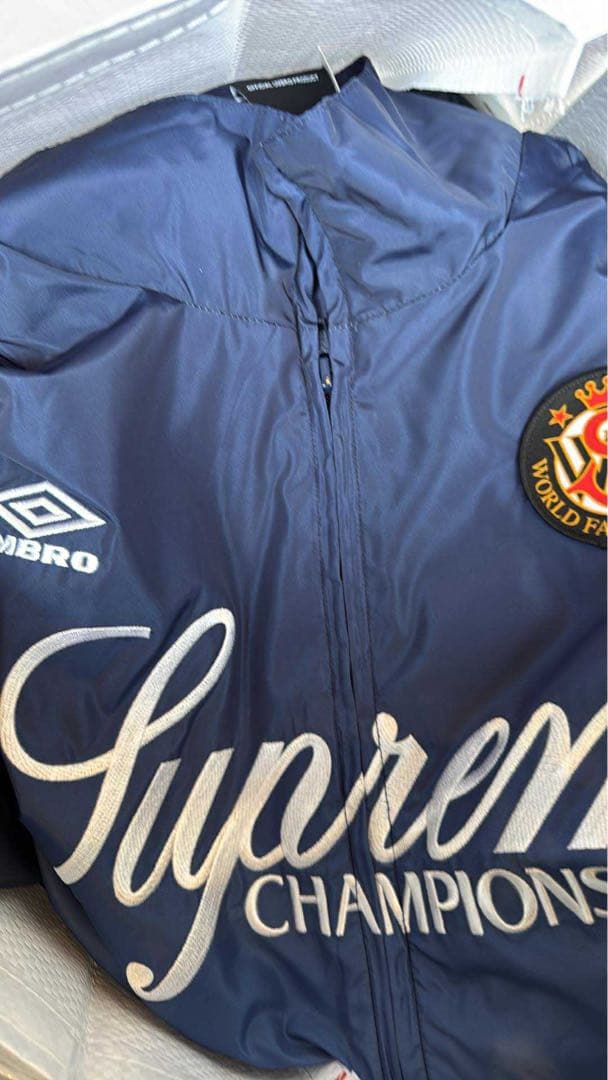 Supreme Umbro Gradient Track Jacket navy Supreme x Umbro Gradient