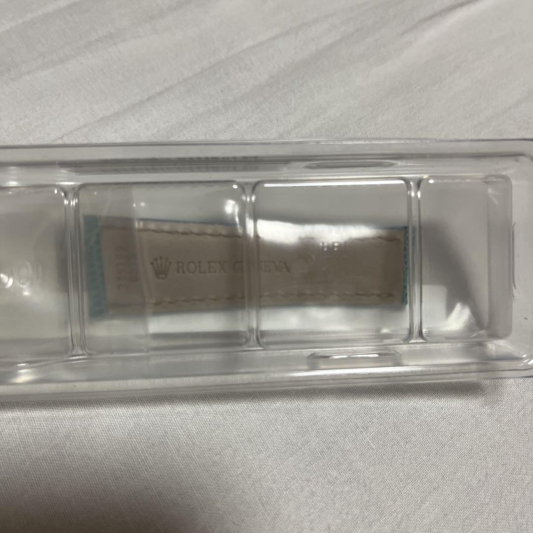 ロレックス　ビーチ　純正　ベルト　ブルー　新品